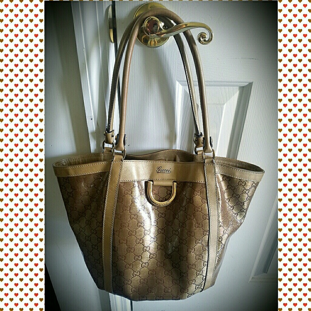 **FLASH SALE** Gucci Crystal Monogram Tote